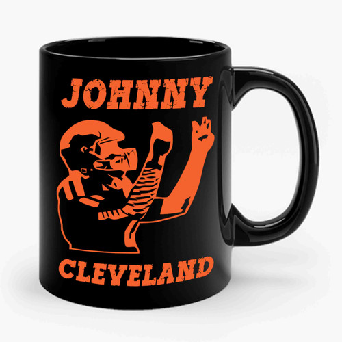 Johnny Cleveland Football Ceramic Mug