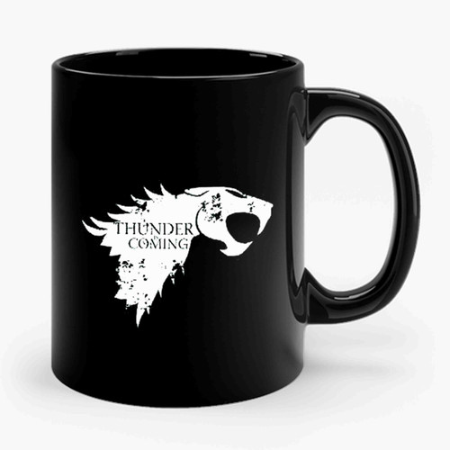 thunder is coming Ceramic Mug