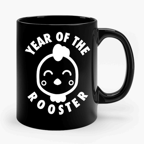 year of the rooster Ceramic Mug