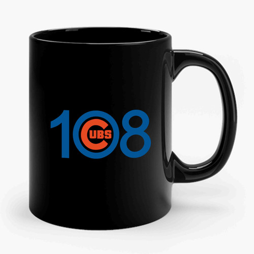 108 Cubs Win! Chicago Cubs World Series Ceramic Mug