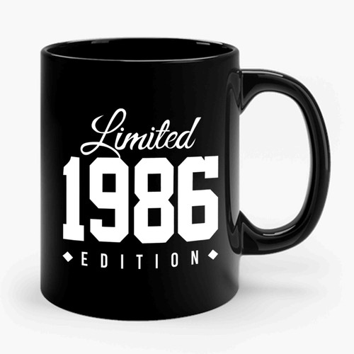1986 Limited Edition Birthday 21 Ceramic Mug