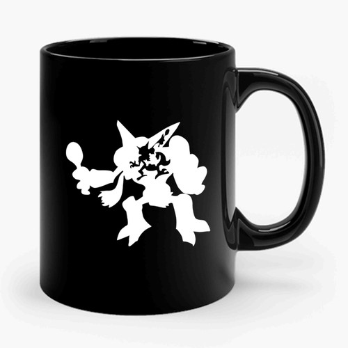 Abra Kadabra Alakazam Silhouetted Pokemon Ceramic Mug