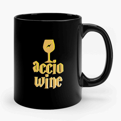 Accio Wine Harry Potter Inspired Ceramic Mug