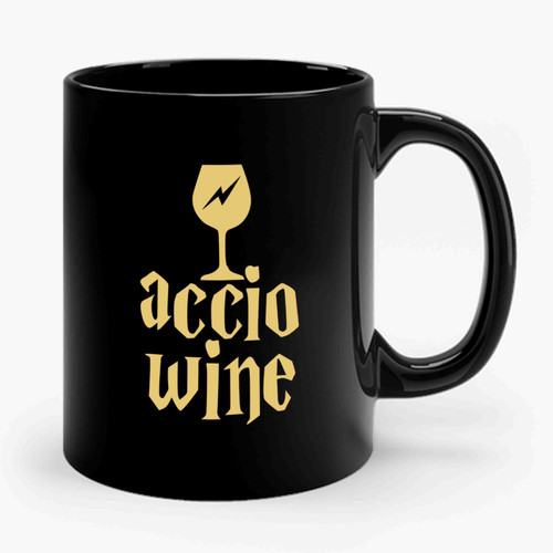 Accio Wine Harry Potter Wine Lover Gift Ceramic Mug