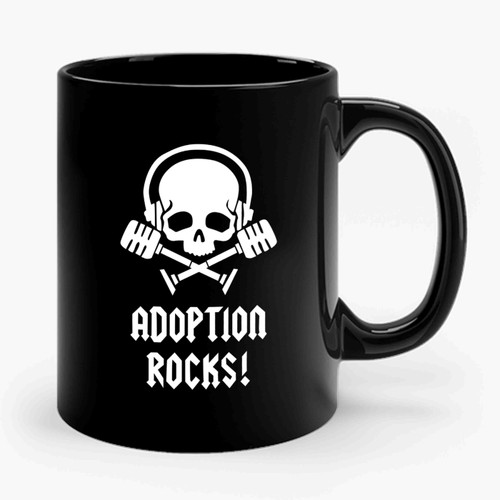 Adoption Rocks Punk Ceramic Mug