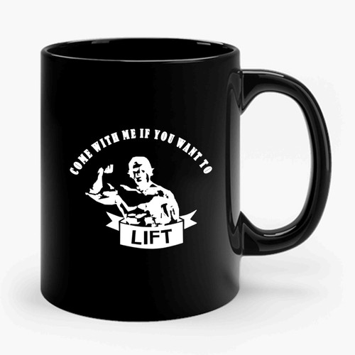 Arnold Schwarzenegger Workout Ceramic Mug