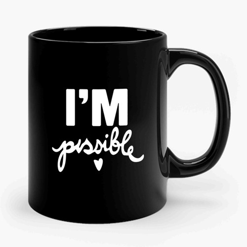 Audrey Hepburn Quote I'm Possible Audrey Hepburn Quote Yoga Gifts Never Give Up Perseverance Ceramic Mug
