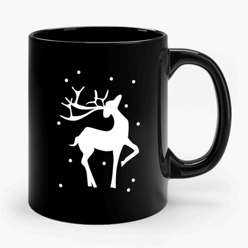 Christmas Reindeer Merry Christmas Ceramic Mug