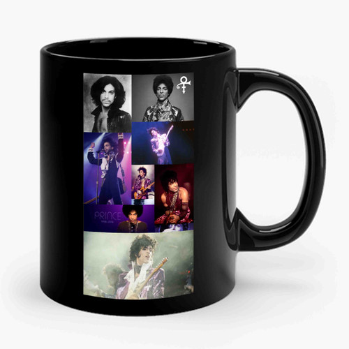 Collage Picture Prince Purple Rain Ceramic Mug Collage Picture Prince Purple Rain Ceramic Mug