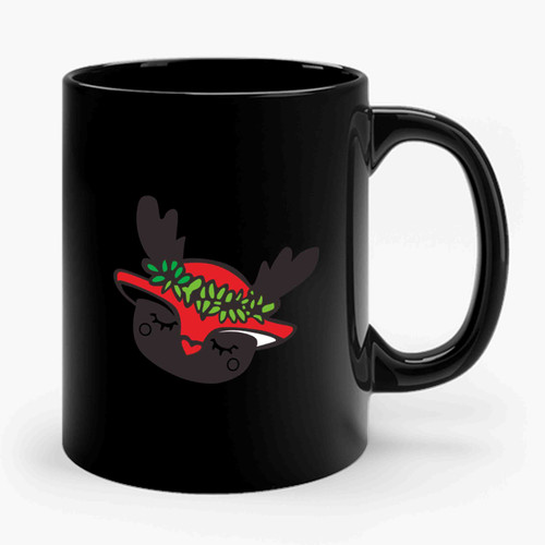 Cute Rudolph The Red Nosed Reindeer Christmas Gift Ceramic Mug