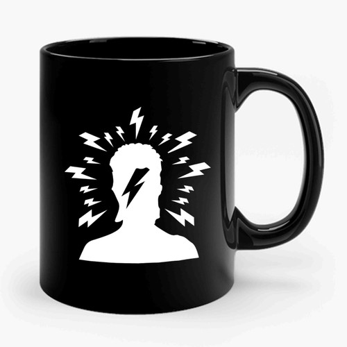 David Bowie Ziggy Stardust If We Can Sparkle Ceramic Mug