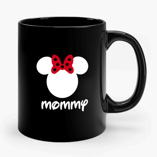 Disney Minnie Ears Mickey Ears Disney Family Disney Princess Minnie Mouse Bow Ceramic Mug