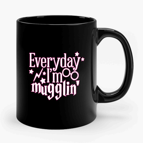 Everyday I'm Mugglin' Harry Potter Logo Ceramic Mug Everyday I'm Mugglin' Harry Potter Logo Ceramic Mug
