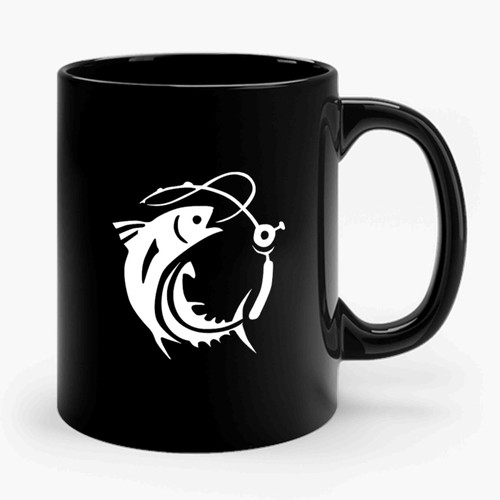 Fishing Pole Ceramic Mug