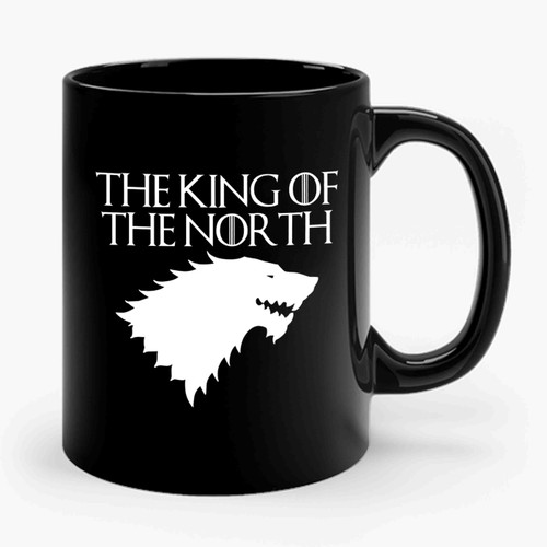 King Of The North Game Of Thrones Stark House North Ceramic Mug