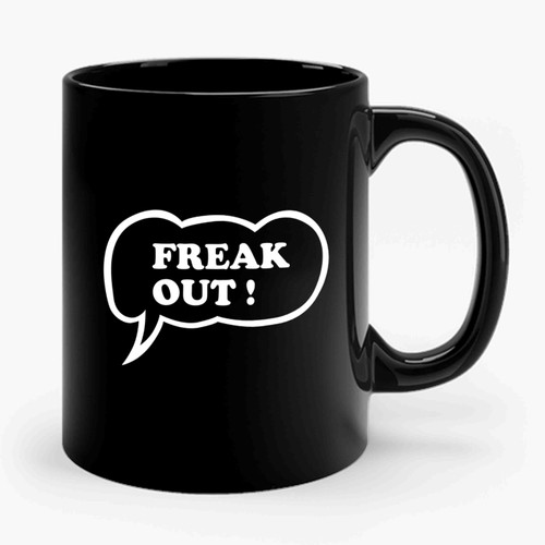 Frank Zappa Mothers Of Invention Freak Out Ceramic Mug