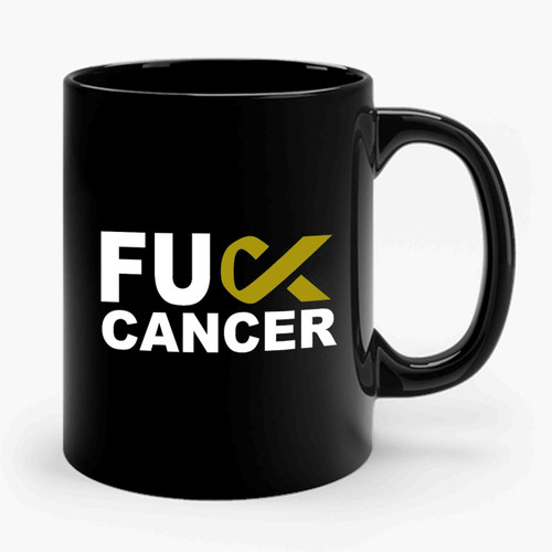 Fuck Cancer Ceramic Mug