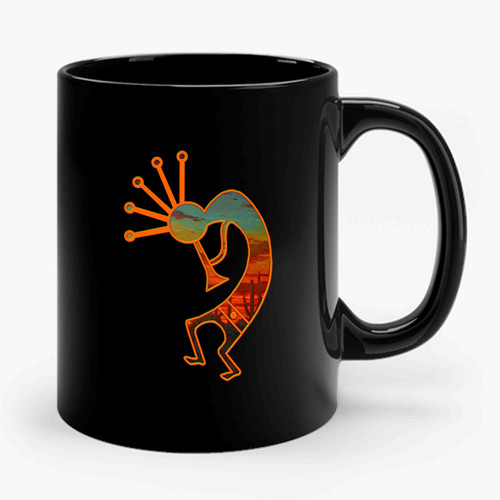 Kokopelli American Authentic Ethnic Ceramic Mug