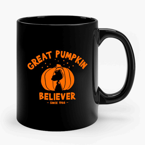 Great Pumpkin Believer Snoopy And Charlie Brown For Halloween 1 Ceramic Mug