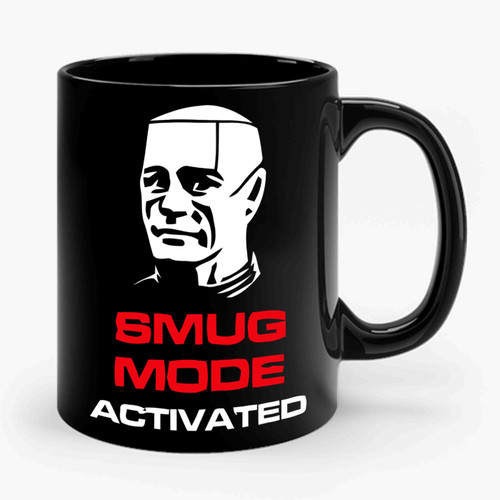 Kryten Smug Mode Activated Red Dwarf 2 Ceramic Mug