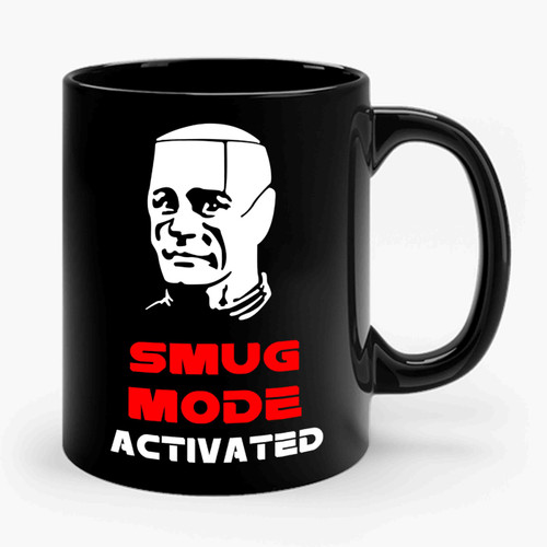 Kryten Smug Mode Activated Red Dwarf Ceramic Mug