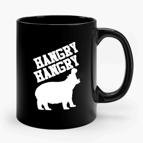 Hangry Hangry Hippo Ceramic Mug