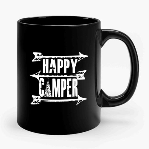 Happy Camper Arrows Ceramic Mug