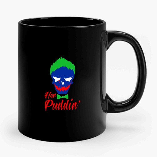 His & Her Suicide Squad Joker Her Puddin And Harley Quinn His Lil Monster 1 Ceramic Mug