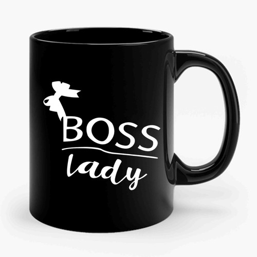 Lady Boss Mom Boss Mom Mommy And Me Mom And Daughter Mini Boss Mom And Me 1 Ceramic Mug