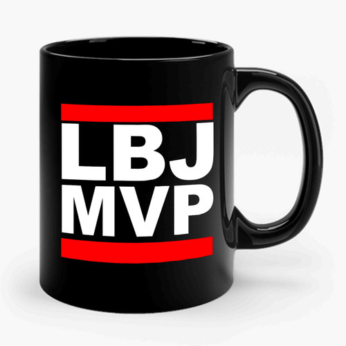 Lebron James Mvp Logo Ceramic Mug