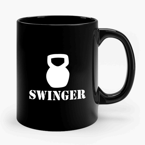 Kettle Bell Swinger Funny Ceramic Mug