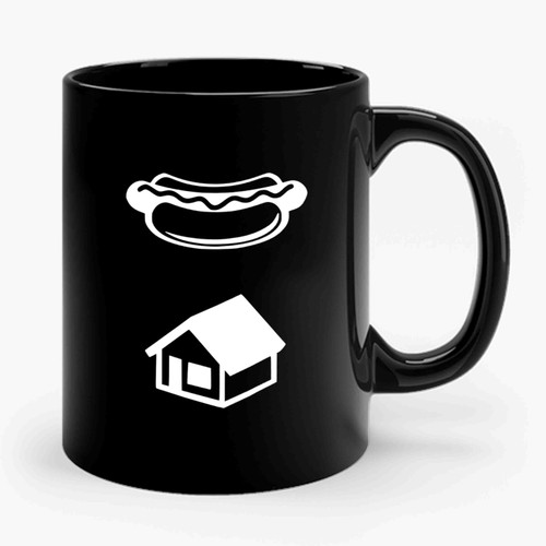 Kevin's Hotdog House Logo Inspired By Ghostbusters Ghost Busters Ceramic Mug