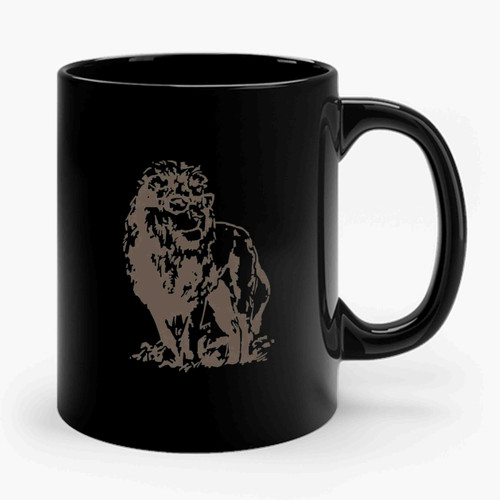 Lion Professor Ceramic Mug