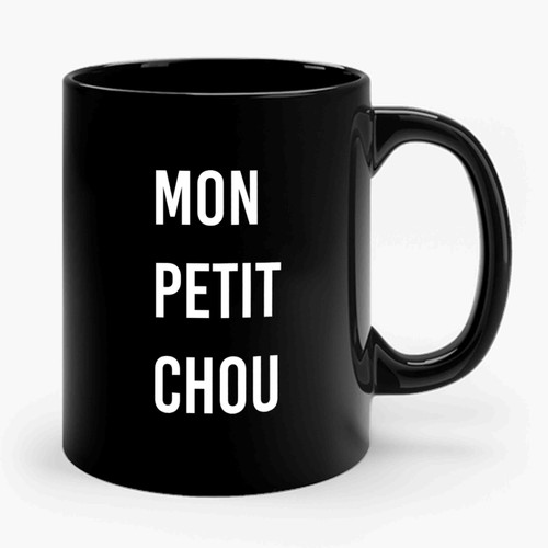 Mon Petit Chou French My Little Cabbage Ceramic Mug Mon Petit Chou French My Little Cabbage Ceramic Mug