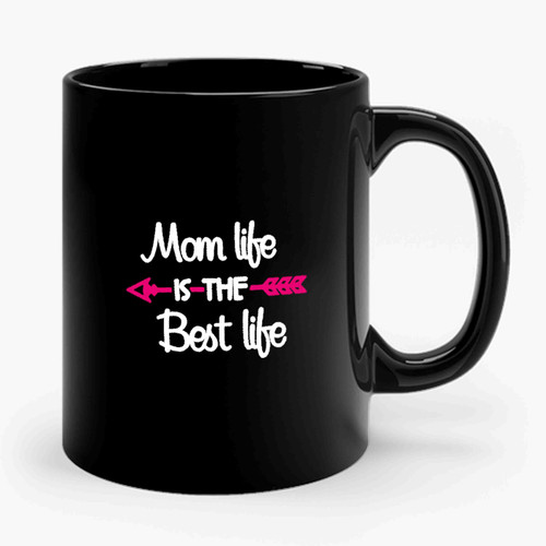 Mothers Day Mom Life Is The Best Life Gift For Mom Awesome Mom Mom Birthday Valentines Gift 2 Ceramic Mug