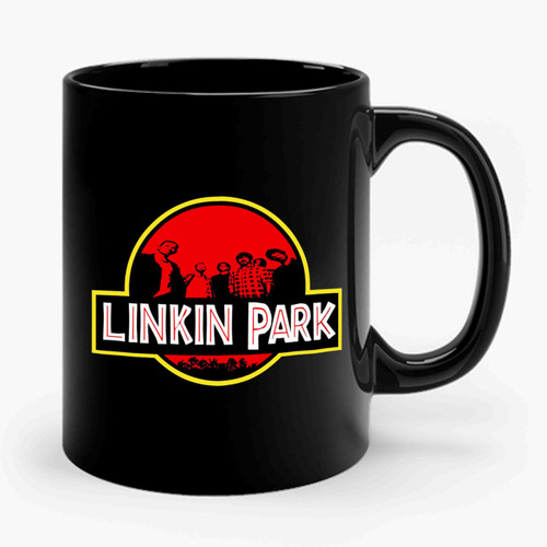 Linkin Park Jurassic Park Logo Ceramic Mug