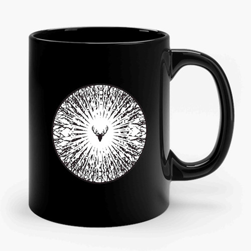 Nature Sun Elipse Ceramic Mug