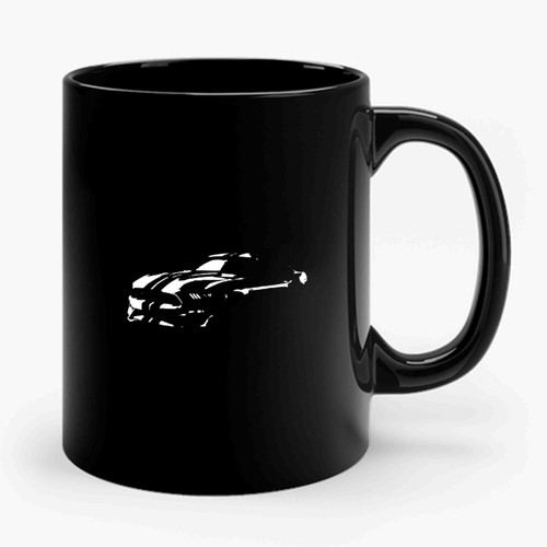New Ford Mustang Shelby Gt350 American Muscle Cars Automobiles Ceramic Mug