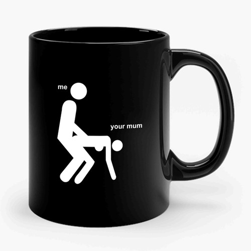 New Rude Men's Offensive Ceramic Mug