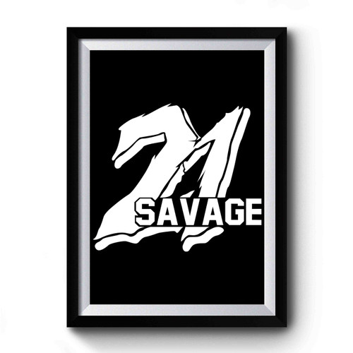 21 Savage 1 Premium Poster