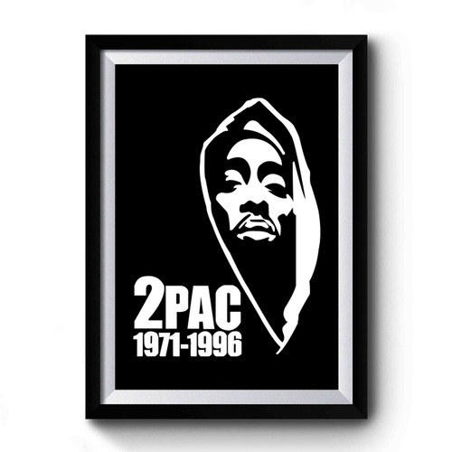 2pac 1971-1996 Only God Can Judge Me Premium Poster