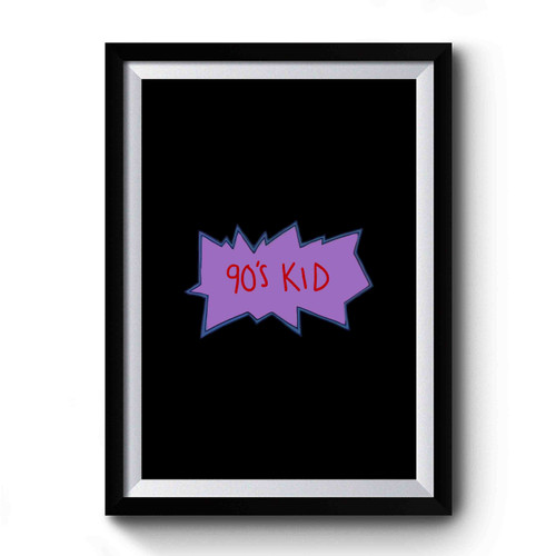 90s Kid Nickelodeon Premium Poster