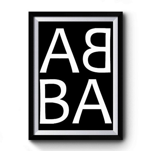 Abba Band Pop Rock Glam Rock Disco Premium Poster