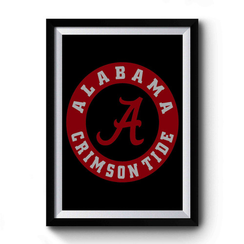 Bama Logo Roll Tide Premium Poster