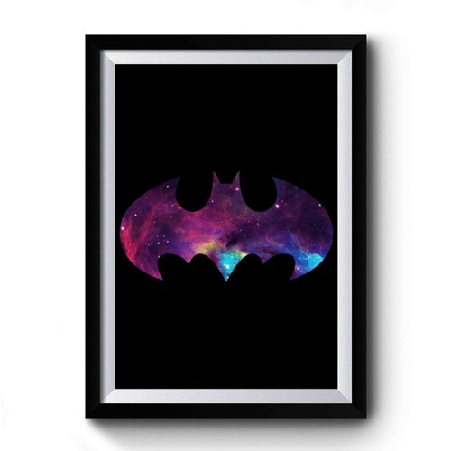 Batman Galaxy Logo Classic Dc Comics Premium Poster