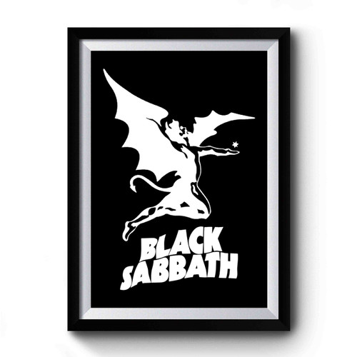 Black Sabbath Ozzy Osbourne Metal Rock Band Premium Poster