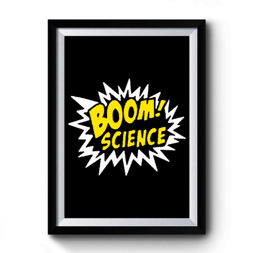 Boom Science Explosion Premium Poster Boom Science Explosion Premium Poster
