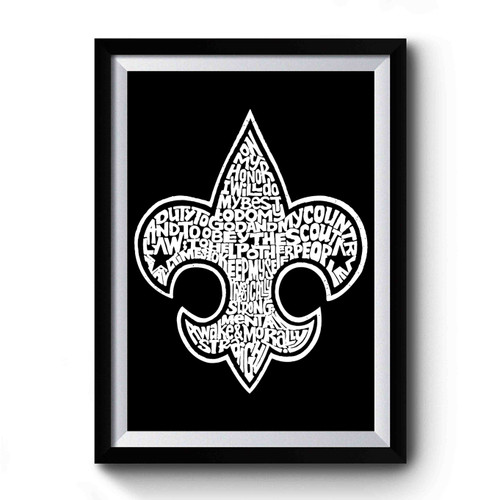Boy Scout Oath Symbol Premium Poster Boy Scout Oath Symbol Premium Poster