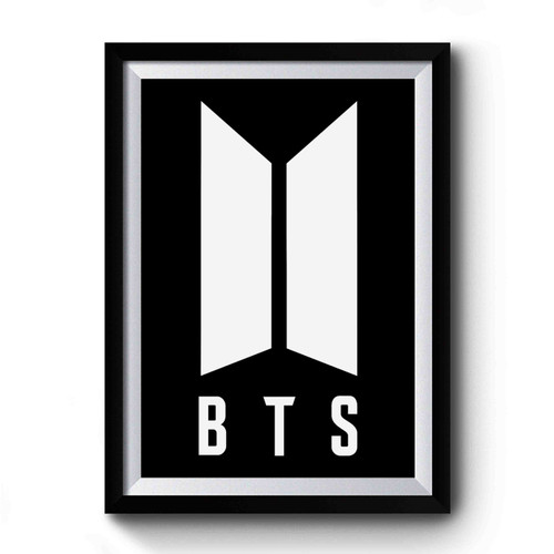 Bts Kpop Logo 1 Premium Poster Bts Kpop Logo 1 Premium Poster