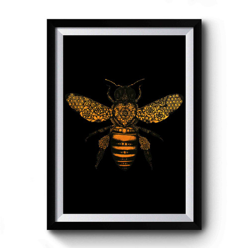 Bumblebee Tattoos Flowers Bumblebee Bombus Premium Poster